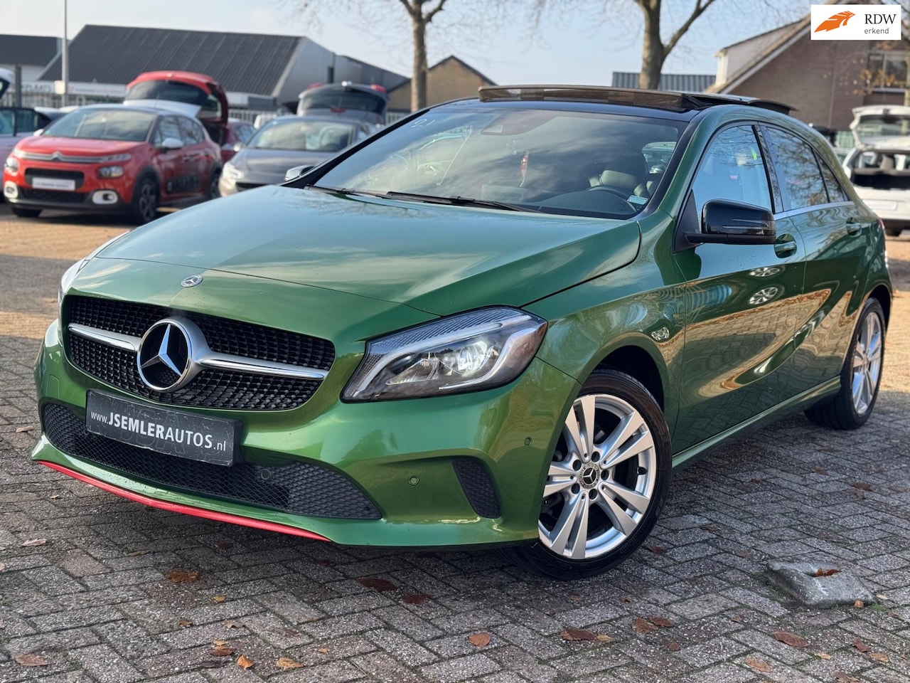 Mercedes-Benz A-klasse - 200 d Business AMG NAVI PANORAMA DAK CAMERA CRUISE APPLE CARPLAY - AutoWereld.nl