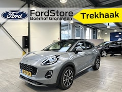 Ford Puma - EcoBoost Hybrid Titanium 155PK | Winterpack | Trekhaak | Dealer onderhouden | Pano | Adapt