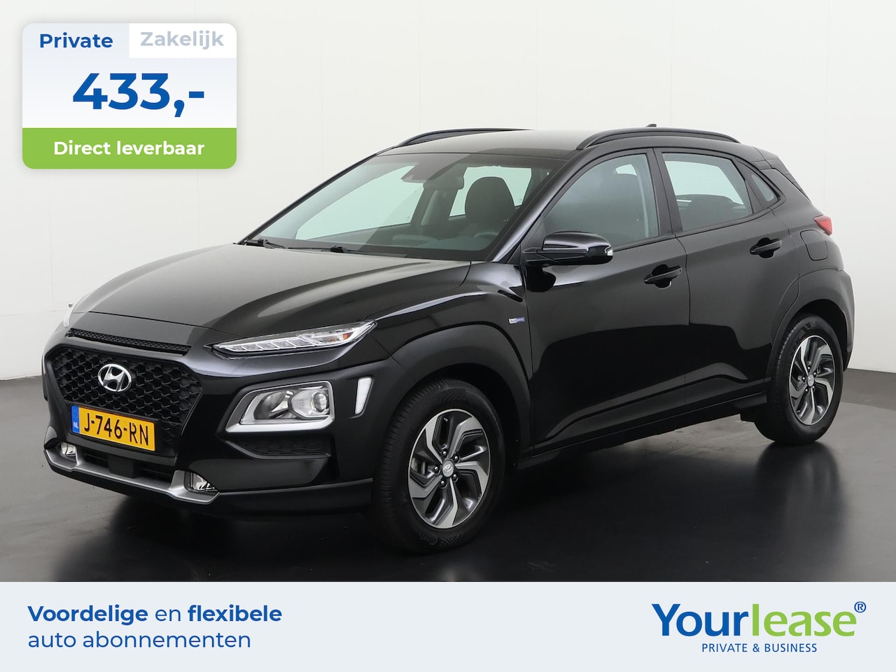 Hyundai Kona - 1.6 GDI HEV Comfort | All-in 433,- Private Lease | Direct uit voorraad - AutoWereld.nl