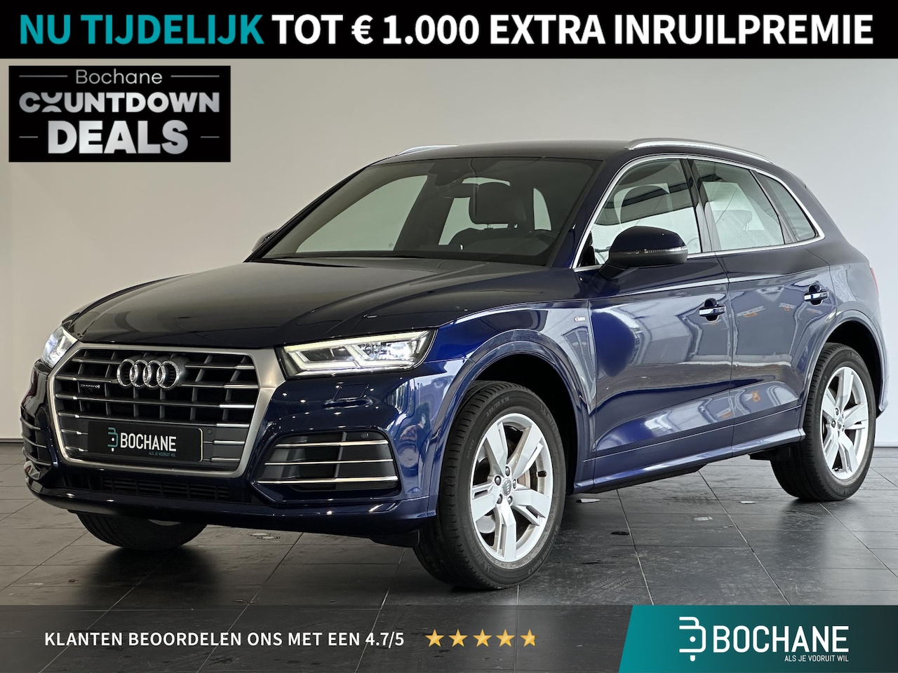 Audi Q5 - 2.0 TFSI quattro Sport Pro Line S | NAVIGATIE | STOELVERWARMING | ACHTERUITRIJCAMERA | COM - AutoWereld.nl