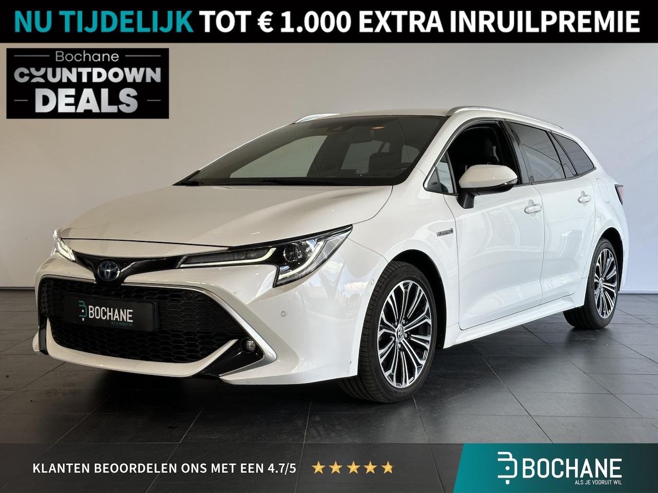 Toyota Corolla Touring Sports - 1.8 Hybrid Executive STOELVERWARMING | ACHTERUITRIJCAMERA | PARKEERSENSOREN VOOR-/ACHTER | - AutoWereld.nl