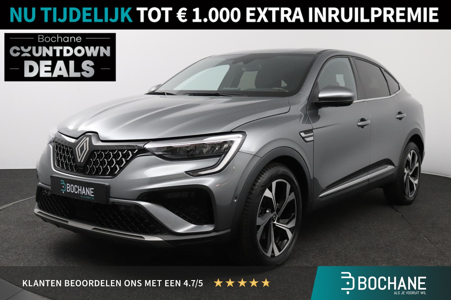 Renault Arkana - 1.6 E-Tech full hybrid 145 techno | Pack City | Carplay/Android auto | 360 Camera | - AutoWereld.nl