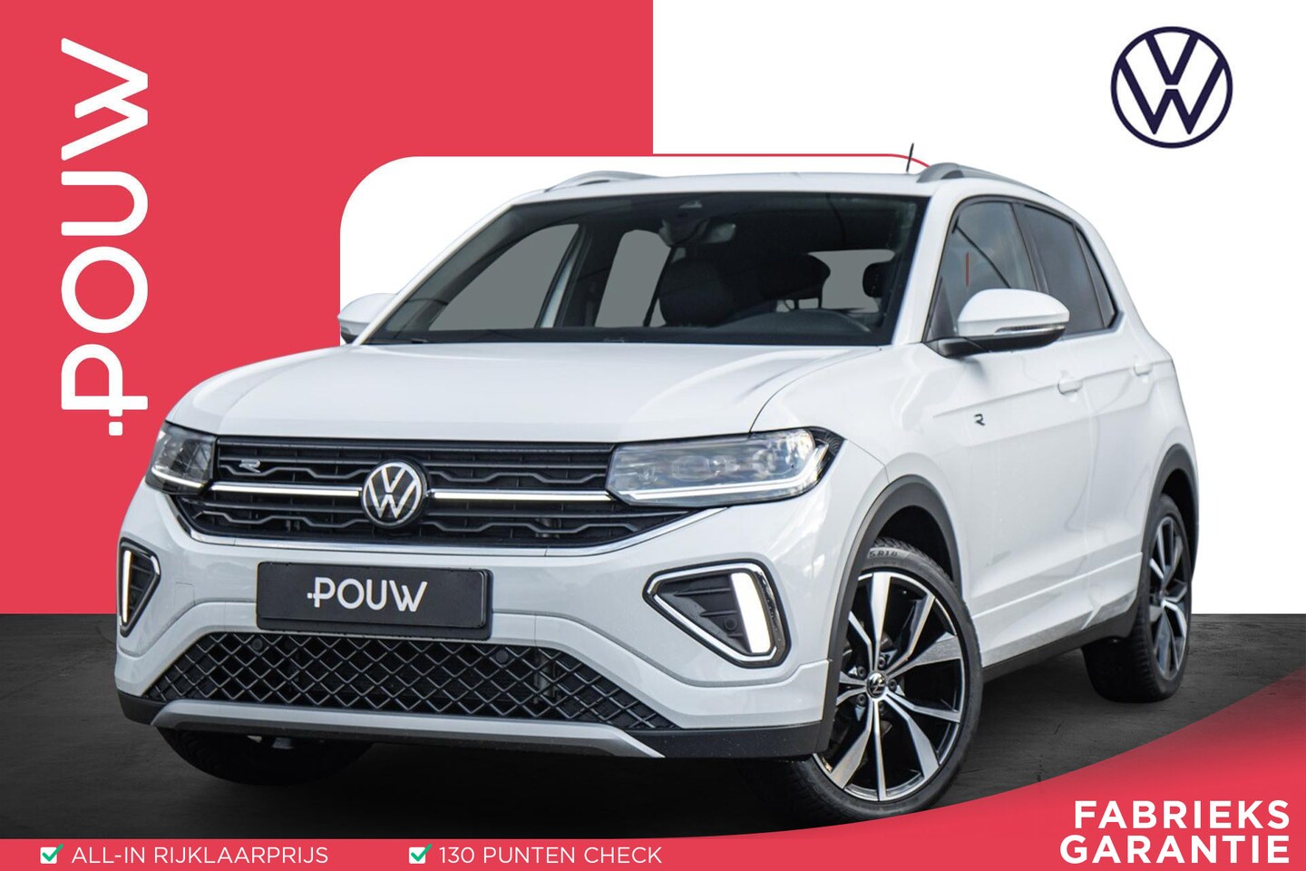 Volkswagen T-Cross - 1.0 TSI 115pk DSG R-Line | Achteruitrijcamera | Adaptive Cruise | Voorstoelen Verwarmd - AutoWereld.nl