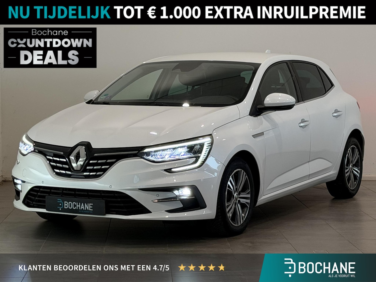 Renault Mégane - 1.3 TCe 140 EDC Intens | Navigatie | Climate Control | Cruise Control | Lichtmetalen velge - AutoWereld.nl