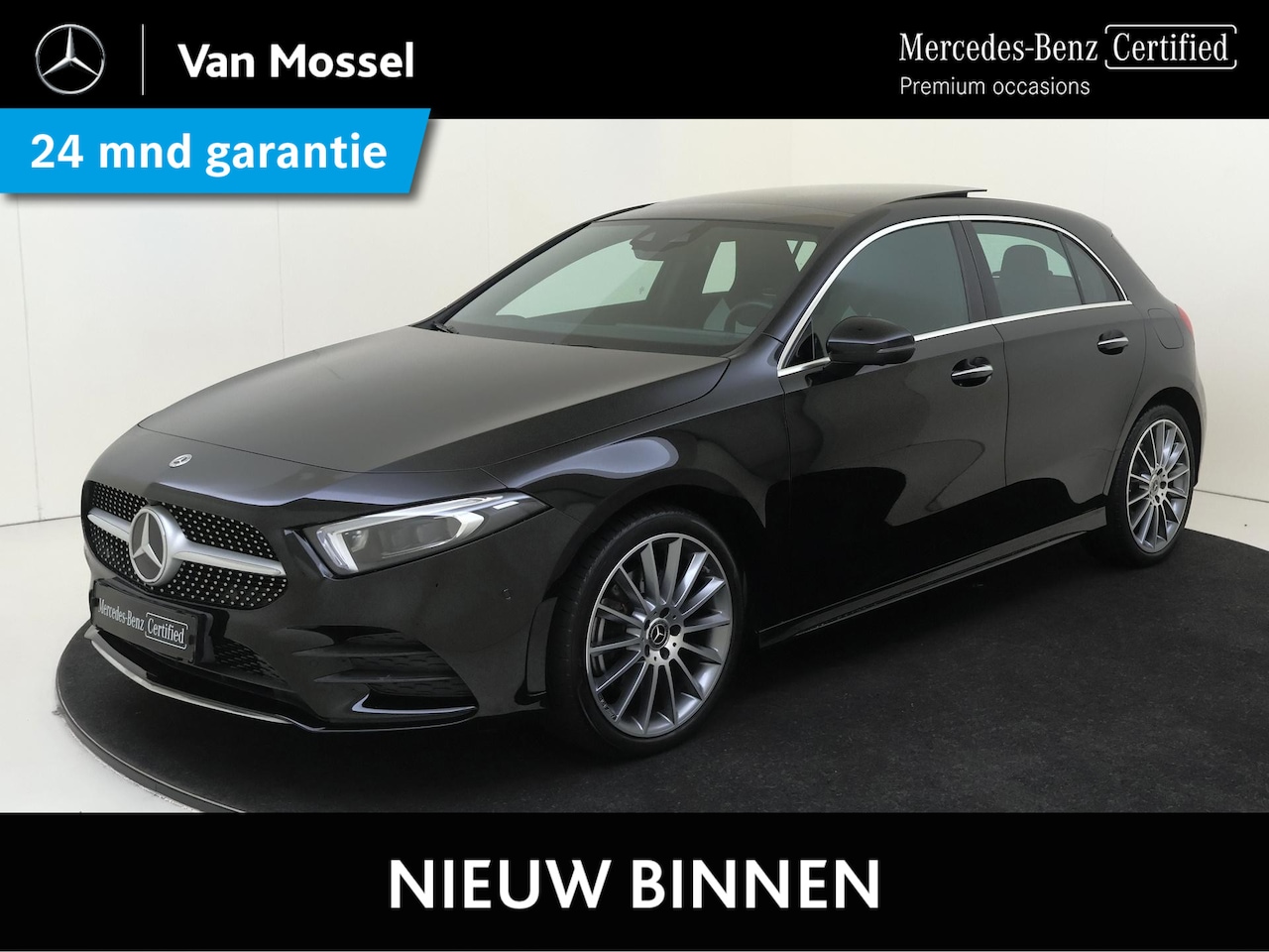 Mercedes-Benz A-klasse - 250 e AMG Line /Panoramadak /360Camera /Memory stoelen /Leder /19 Inch - AutoWereld.nl