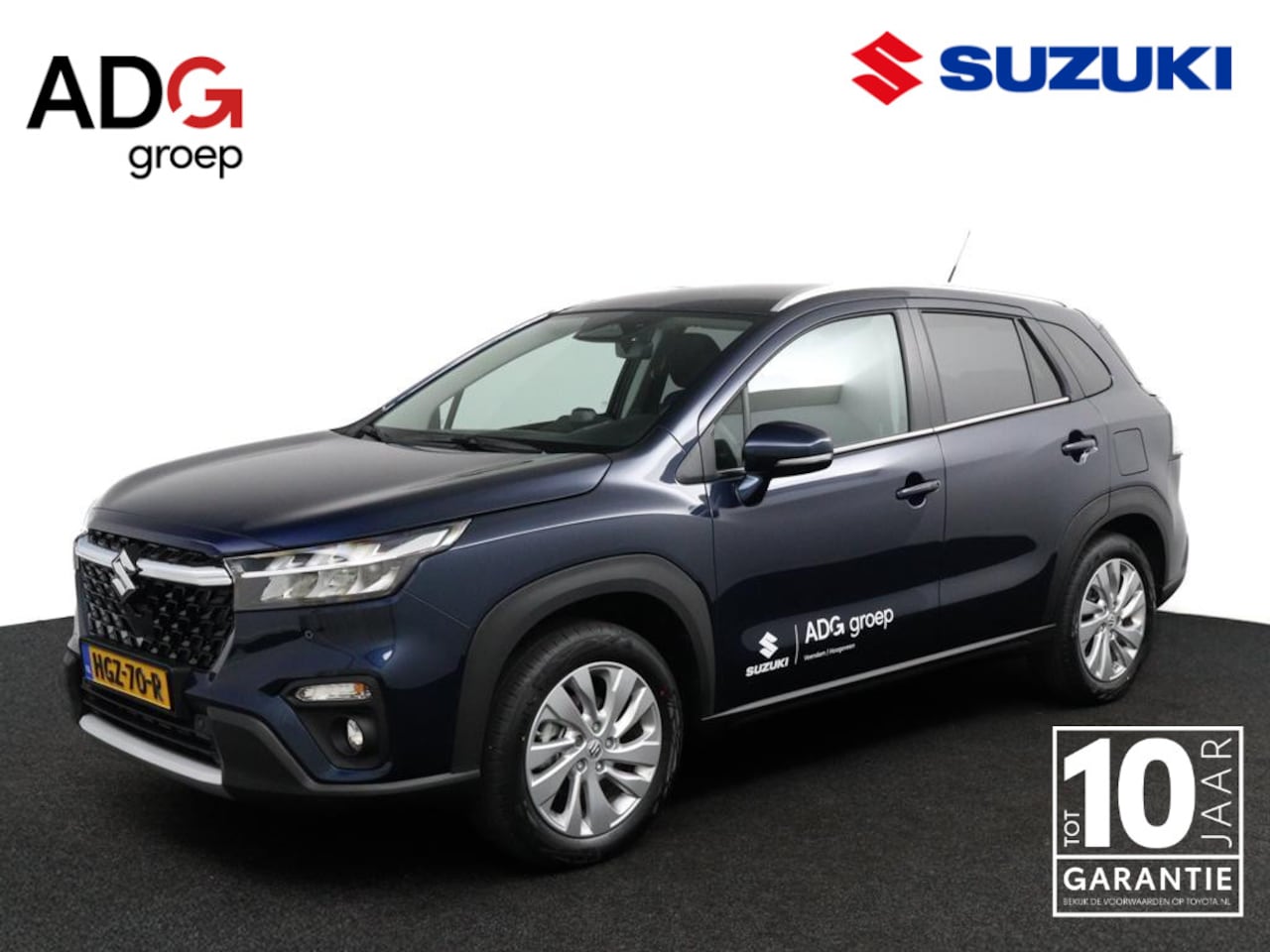 Suzuki S-Cross - 1.4 Boosterjet Select Smart Hybrid | Keyless Entry | Navigatie | Parkeersensoren Rondom | - AutoWereld.nl