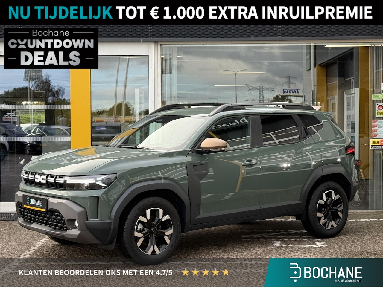 Dacia Duster - 1.6 Hybrid 140 Extreme | Achteruitrijcamera | Stoel & stuur verwarming | Voorruit verwarmi - AutoWereld.nl