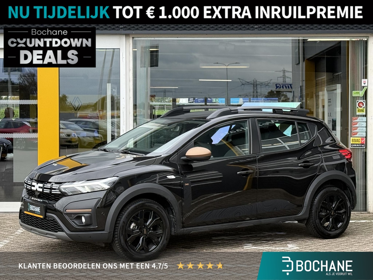 Dacia Sandero Stepway - 1.0 TCe 110 Extreme | Navigatie | Stoelverwarming | Achteruitrijcamera | LED | DAB | Dodeh - AutoWereld.nl