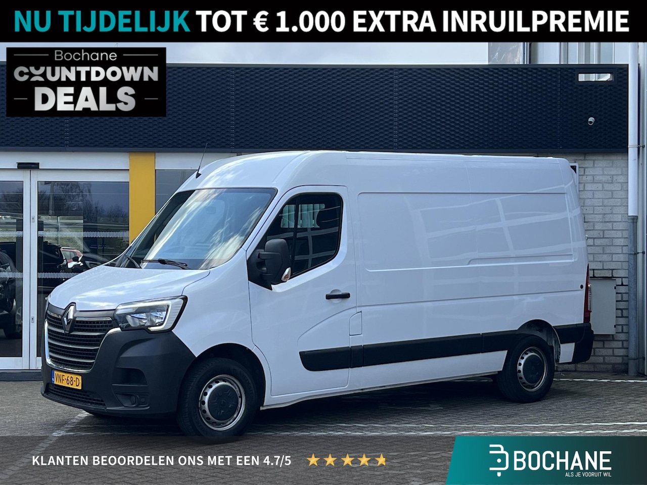 Renault Master - T33 2.3 dCi 135 L2H2 Comfort | Trekhaak | Navigatie | DAB | Airco | Parkeersensoren | BT-T - AutoWereld.nl