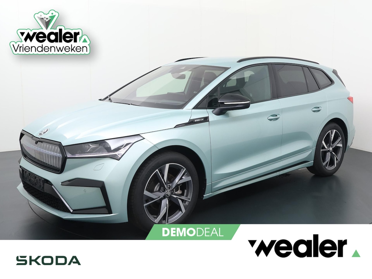 Skoda Enyaq iV - 60 Sportline 180 pk Navigatie | CANTON geluidssysteem | Apple Carplay/Android Auto | Cryst - AutoWereld.nl