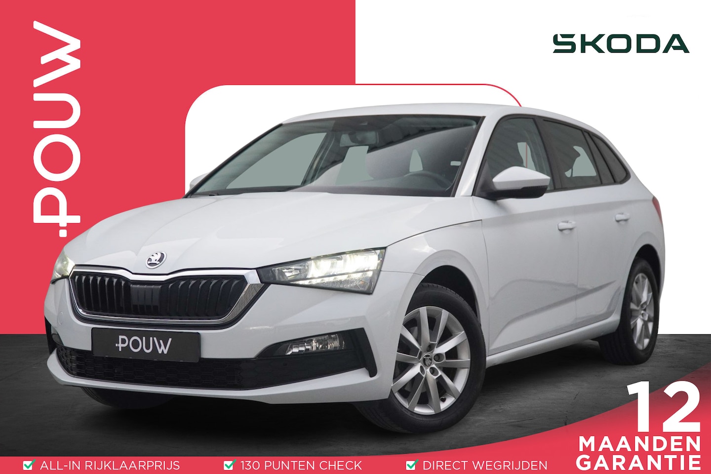 Skoda Scala - 1.0 TSI 115pk Ambition | Apple Carplay & Android Auto | Airco | Privacy Glass | Cruise Con - AutoWereld.nl