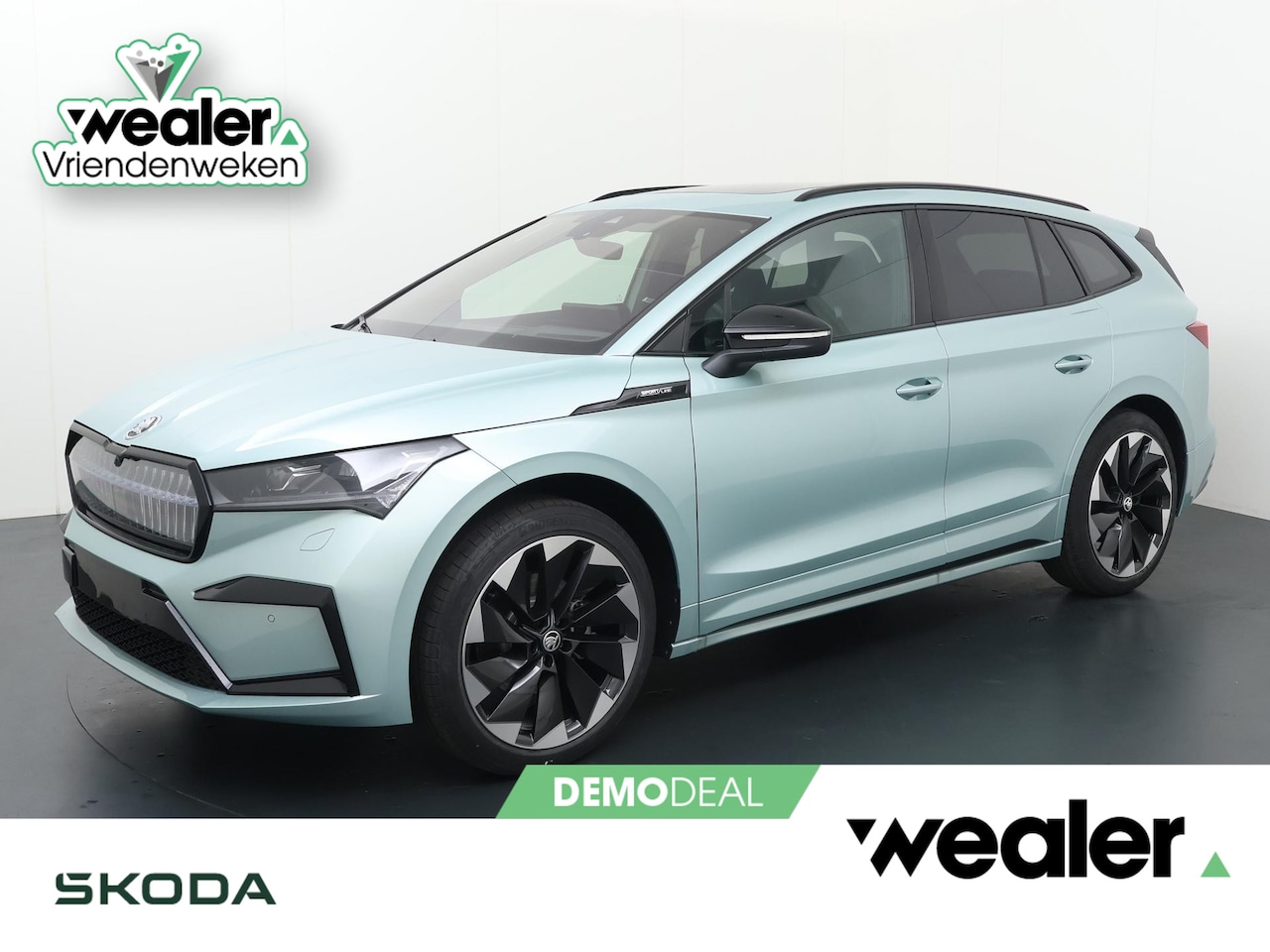 Skoda Enyaq iV - 60 Sportline 180 pk | Navigatie | Apple Carplay/Android Auto | Crystal Face | Panoramadak - AutoWereld.nl