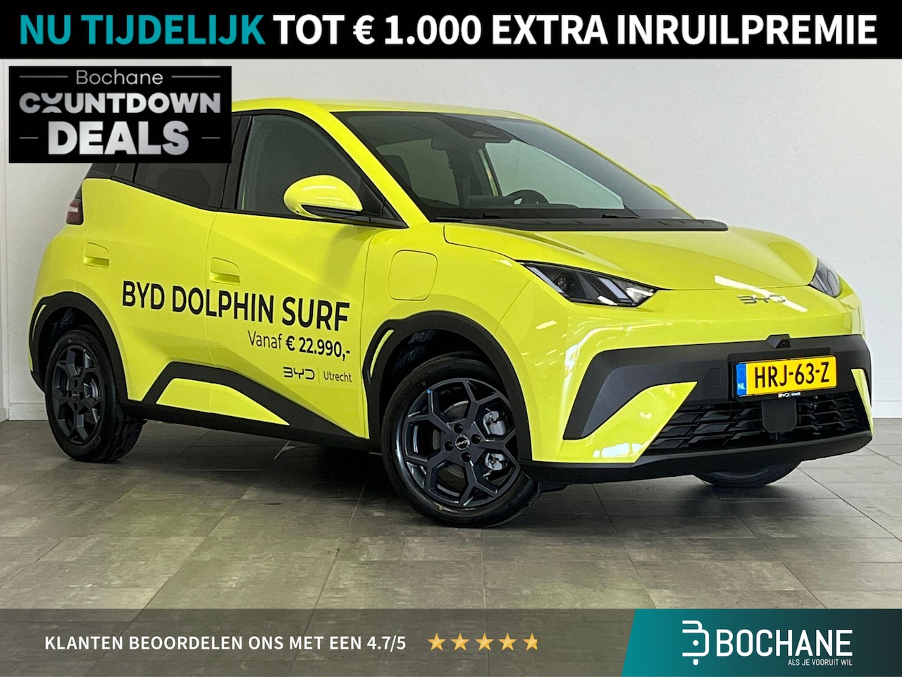 BYD Dolphin - Comfort 43,2 kWh LEER | CAMERA | CARPLAY | ADAPTIVE CRUISE CONTROL - AutoWereld.nl