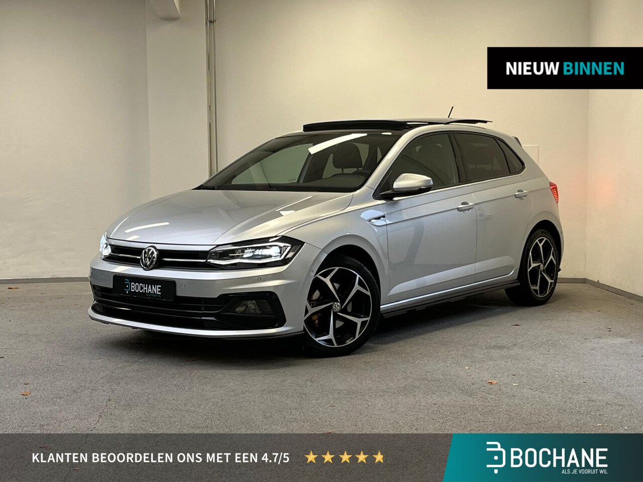 Volkswagen Polo - 1.0 TSI 3x R-Line | PANO | BEATS | VIRTUAL | LED | CARPLAY | ORG.NL | - AutoWereld.nl