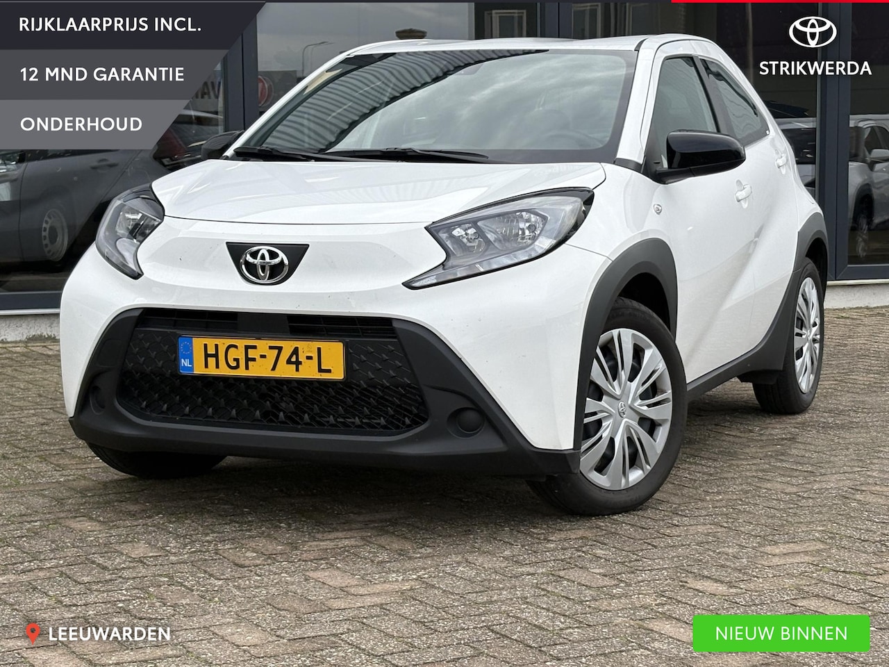 Toyota Aygo X - 1.0 VVT-i MT play 1.0 VVT-i MT Play - AutoWereld.nl
