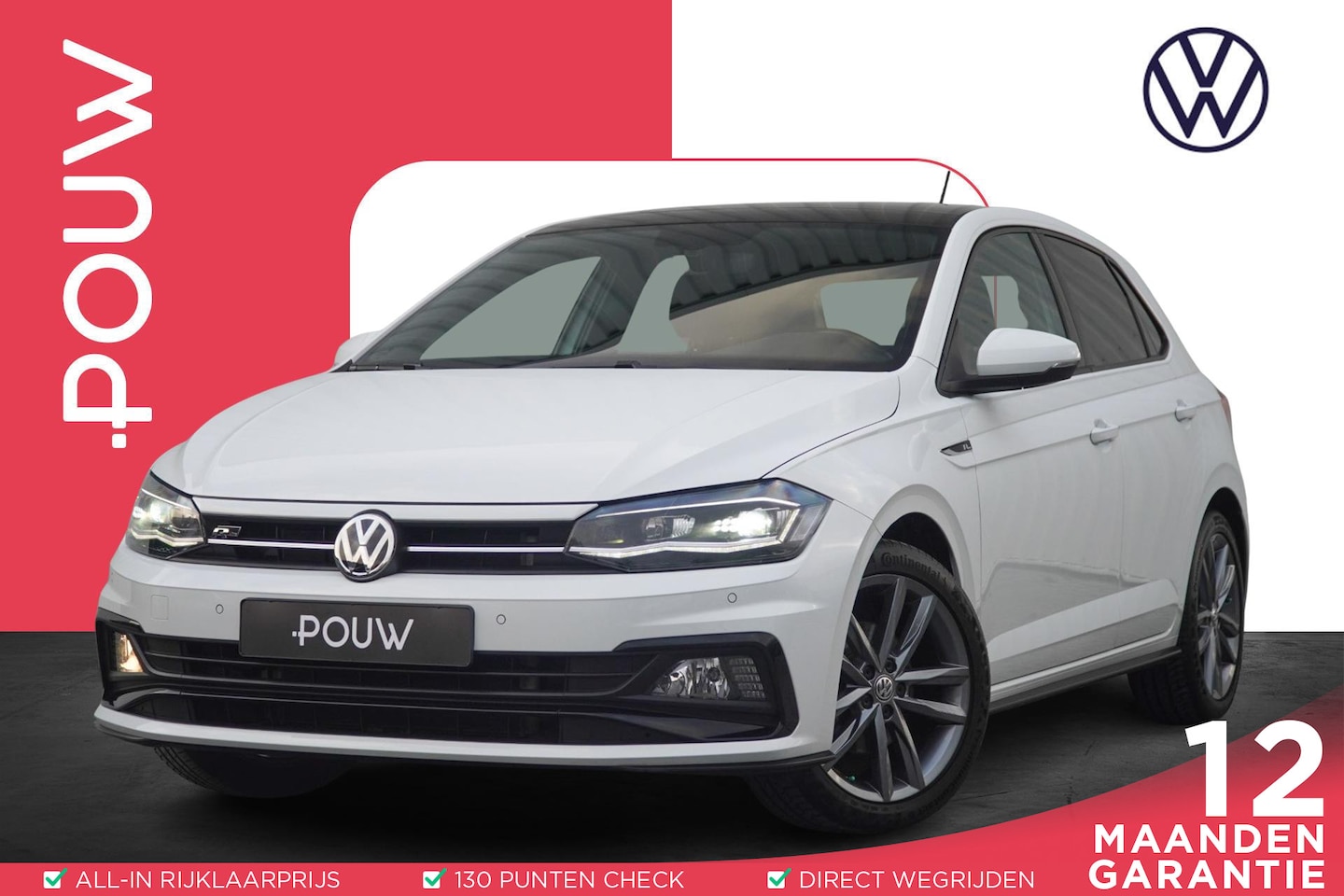 Volkswagen Polo - 1.0 TSI 115pk Highline | Panoramadak | Trekhaak | Apple Carplay/Android Auto - AutoWereld.nl
