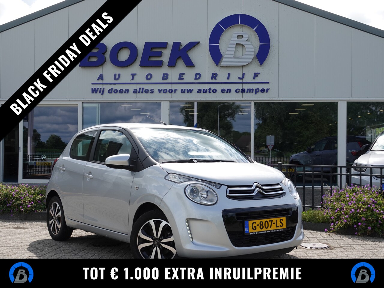 Citroën C1 - 1.0 VTi Shine NAVI | CAMERA | LMV | AIRCO | BT-TEL - AutoWereld.nl