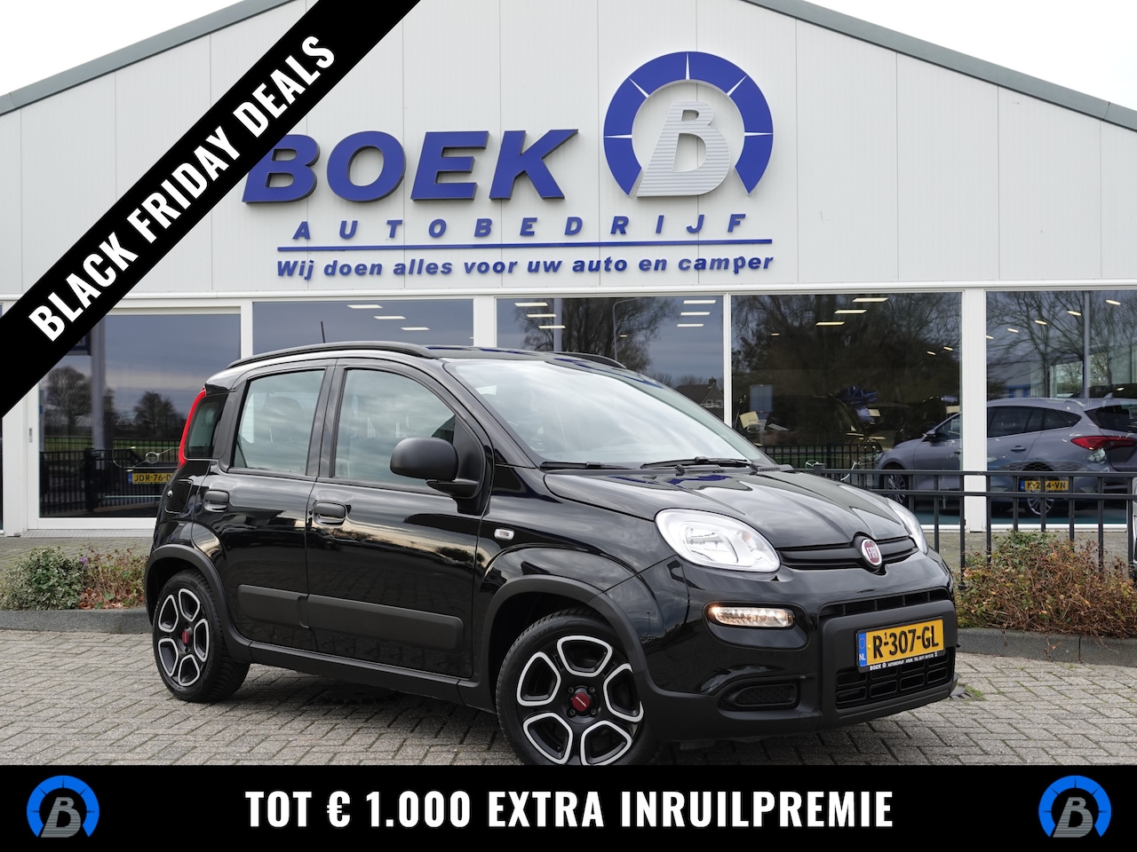 Fiat Panda - 1.0 Hybrid City Life GR. SCHERM | DAB+ | AIRCO | STOERE HOOGZITTER - AutoWereld.nl
