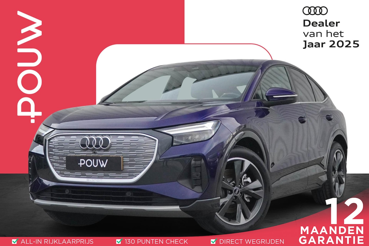 Audi Q4 Sportback e-tron - 40 204pk Advanced Edition 77 kWh | Panoramadak | Keyless | 19" Velgen - AutoWereld.nl