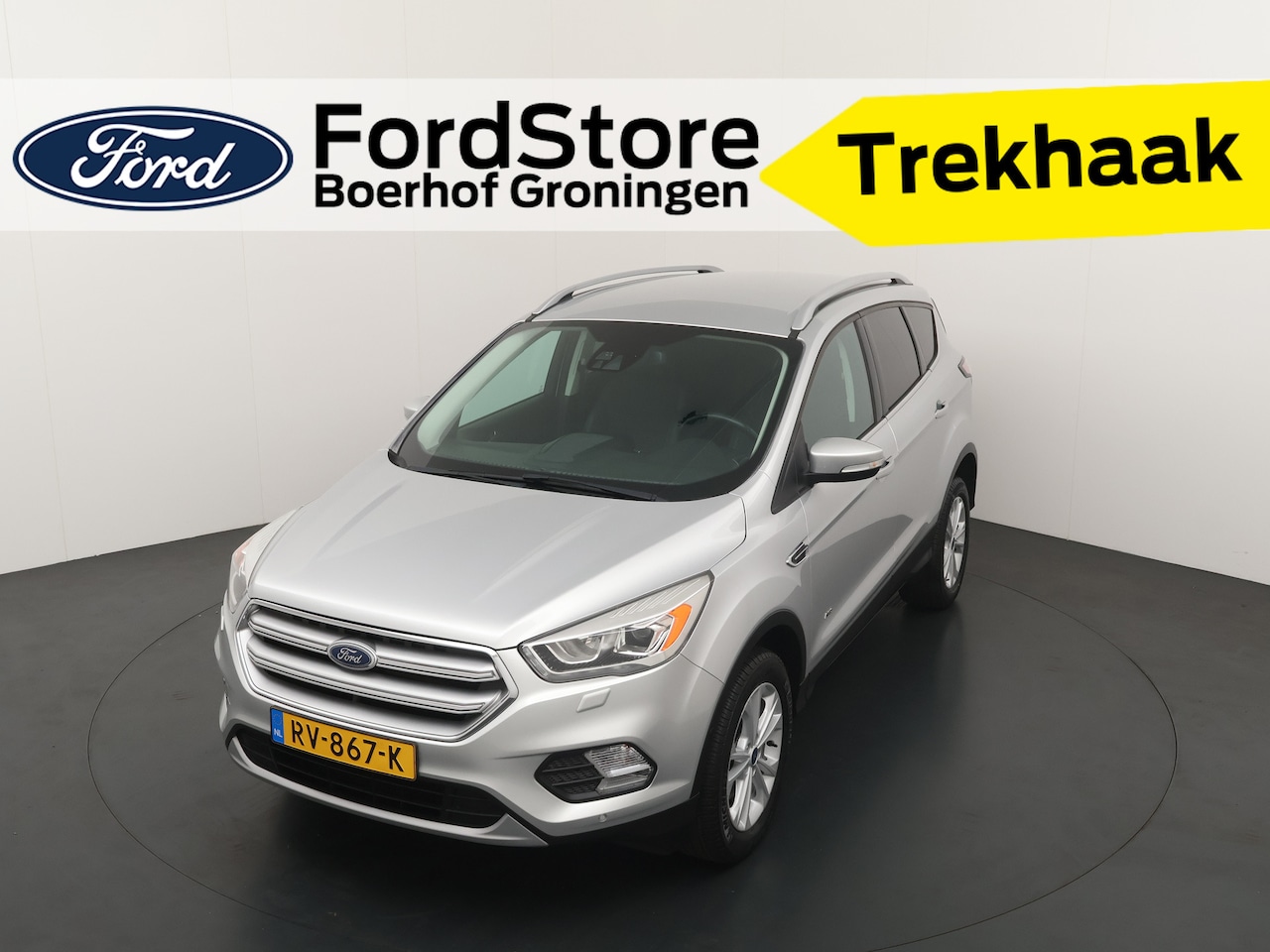 Ford Kuga - 1.5 Titanium 4WD 182PK | Trekhaak | Winter pack | BLIS | Cruise | Camera | Navi | - AutoWereld.nl