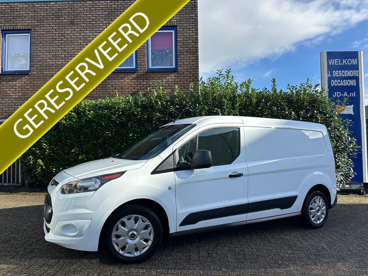 Ford Transit Connect - 1.0 Ecoboost L2 Ambiente Marge Auto, 3 persoons, Airco, Elec.Pakket!!!! - AutoWereld.nl