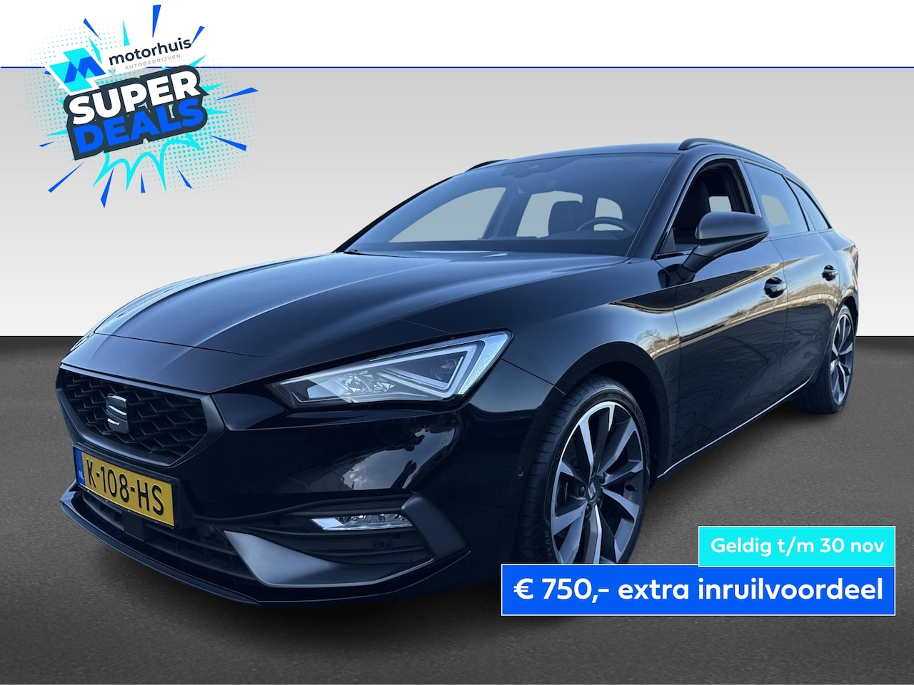 SEAT Leon Sportstourer - 1.5 eTSI 150pk DSG-7 Automaat FR Launch Edition - AutoWereld.nl