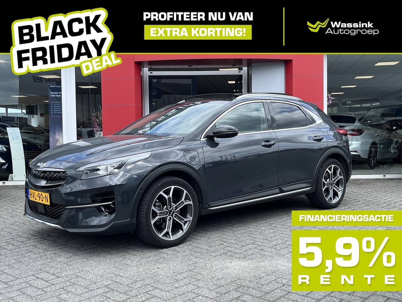 Kia XCeed - BLACK FRIDAY DEAL | 1.6 GDI PHEV 141pk DCT6 ExecutiveLine | Panaromadak | Lederen stoelen - AutoWereld.nl