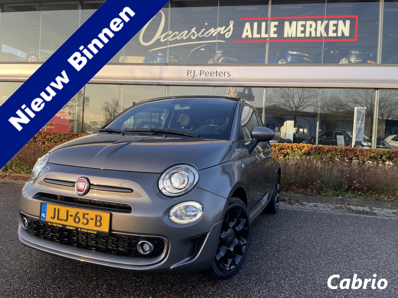 Fiat 500 - 1.0 Hybrid Airco - Cruise control - Open dak - Parkeersensoren achter - Mistlampen voor - - AutoWereld.nl