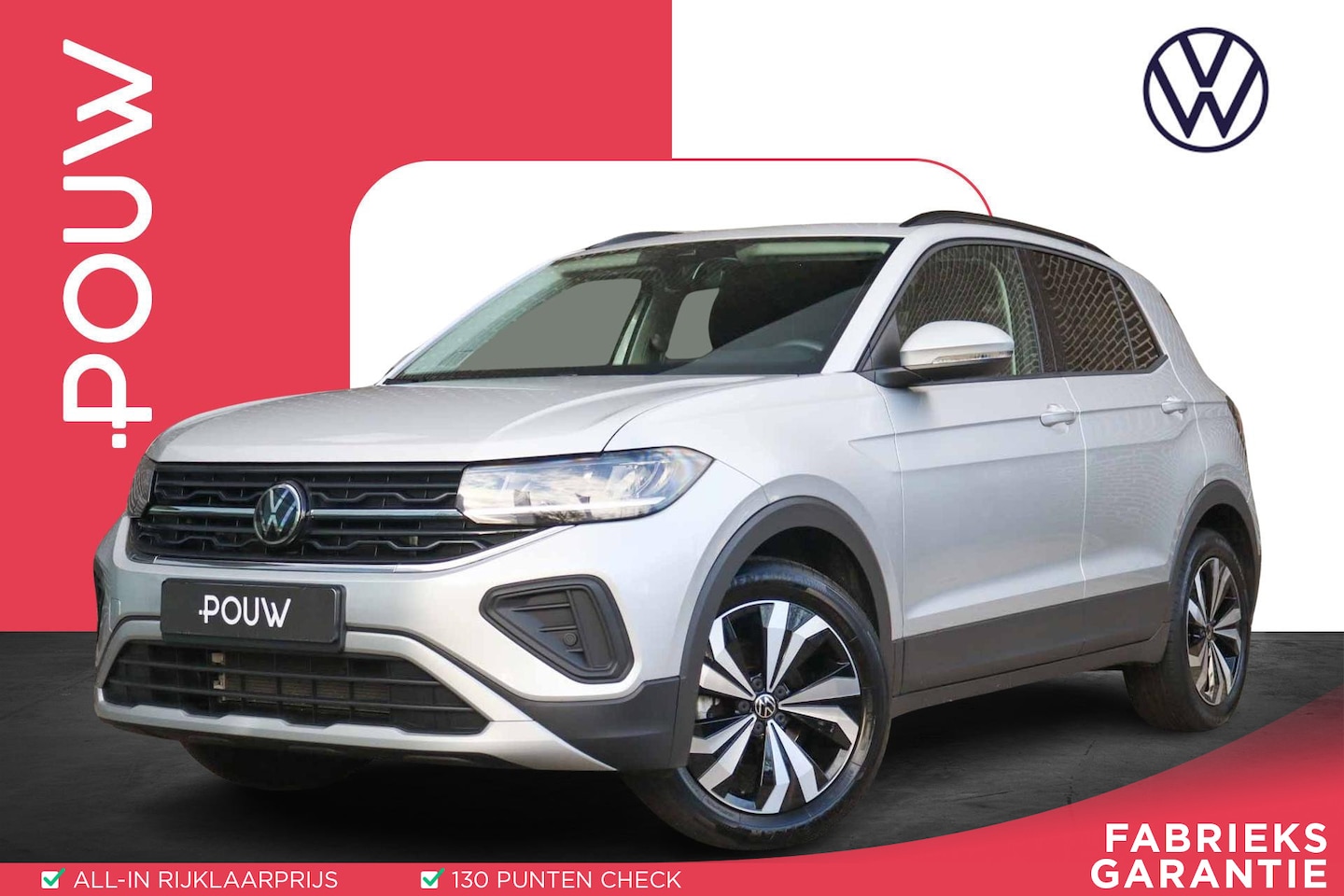 Volkswagen T-Cross - 1.0 TSI 115pk DSG Life Edition | App Connect | 17" Lichtmetalen Velgen | Airconditioning - AutoWereld.nl