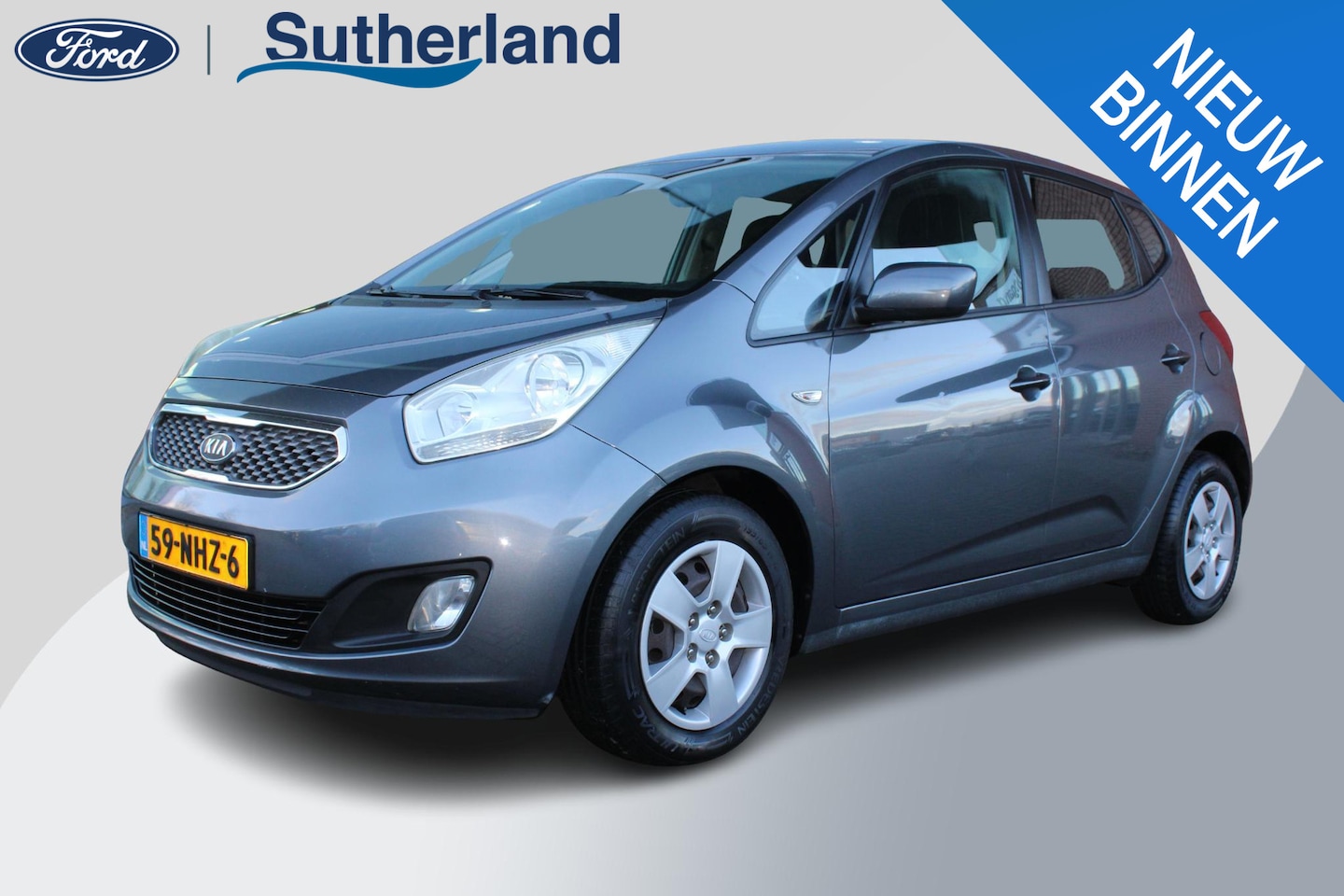 Kia Venga - 1.4 CVVT X-tra | Airco | Cruise | Trekhaak | Parkeersensoren achter | 1ste eigenaar - AutoWereld.nl