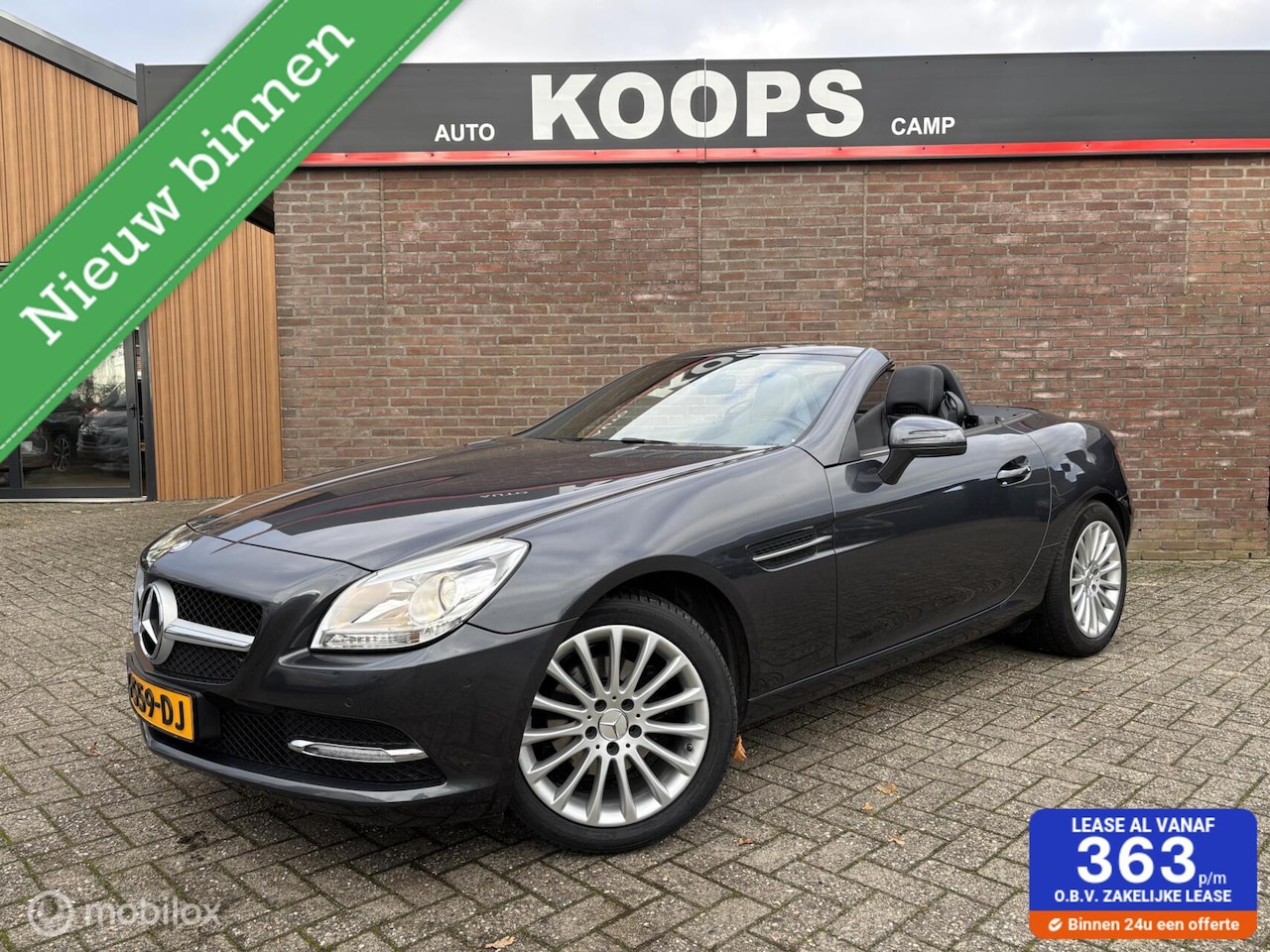 Mercedes-Benz SLK-klasse - 200 184Pk Edition Automaat | Airco | Cruise | Navi | Pano-dak | Volledig Dealer onderhoude - AutoWereld.nl