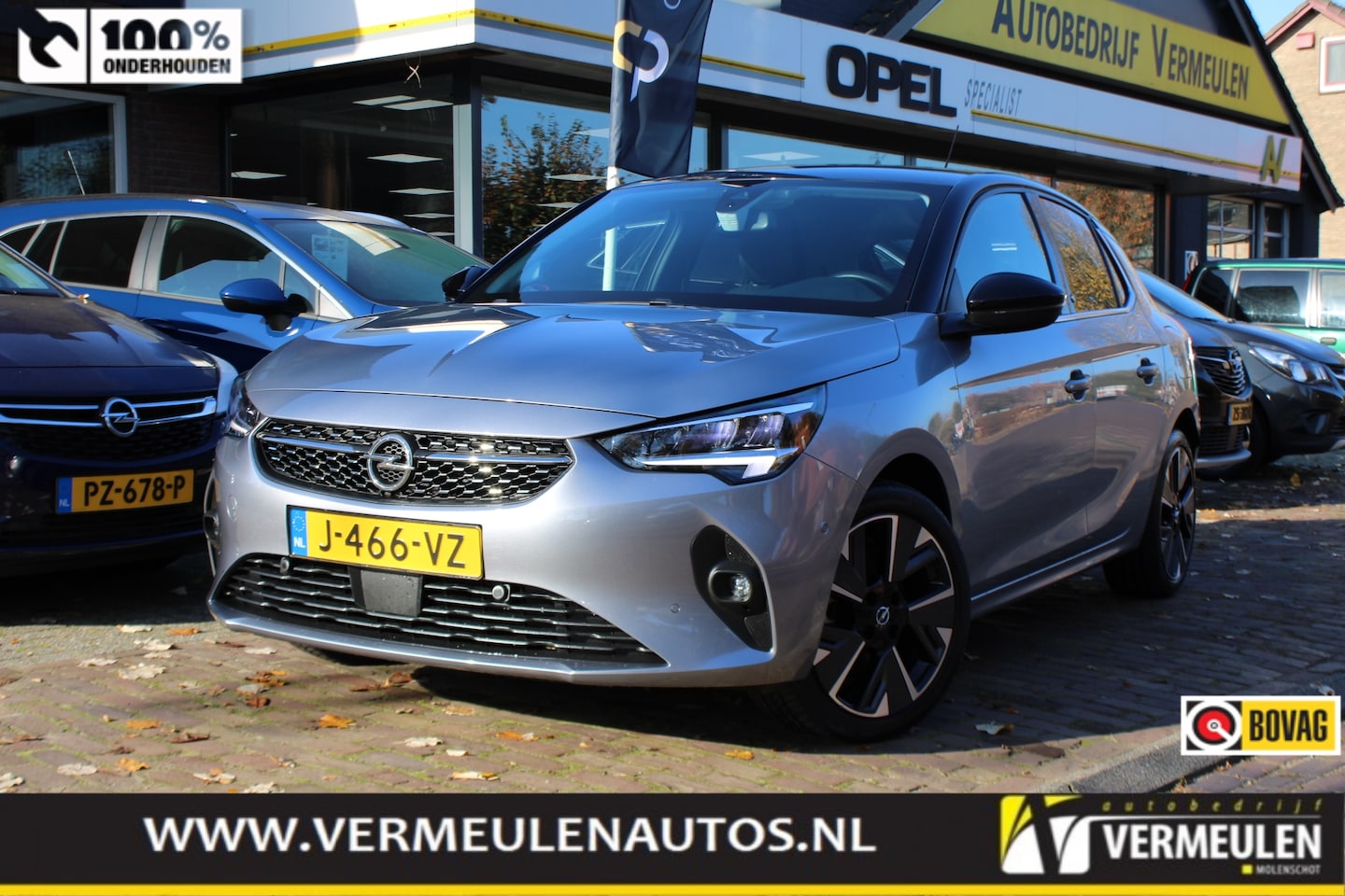 Opel Corsa Electric - 50kWh 136PK 3-Fase Launch Edition + 17"/ Navi/ Clima/ Camera/ CarPlay/ Full-LED/ NL auto - AutoWereld.nl