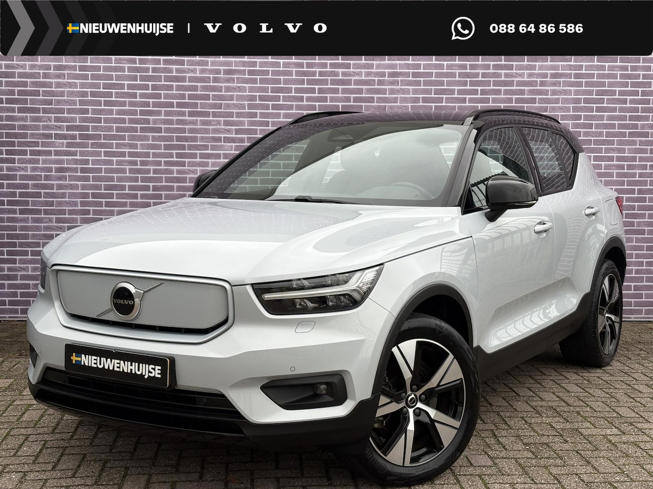 Volvo XC40 - Recharge P8 AWD R-Design | Memory | Camera | Warmte Pomp | Stoel + Stuur verwarming | - AutoWereld.nl