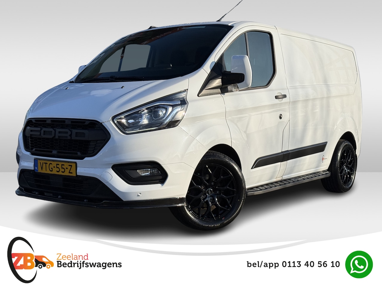 Ford Transit Custom - 280 2.0 TDCI L1H1 Raptor | ZB-Edition | NL-auto | 18'' | Treeplanken | Trekhaak - AutoWereld.nl