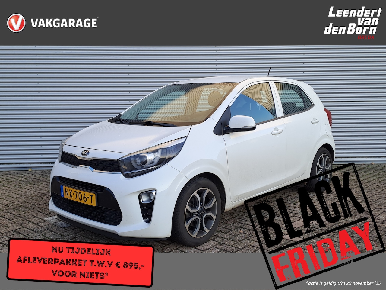 Kia Picanto - 1.0 CVVT First Edition | Navi | Camera | Cruise | ECC | LM Velgen - AutoWereld.nl
