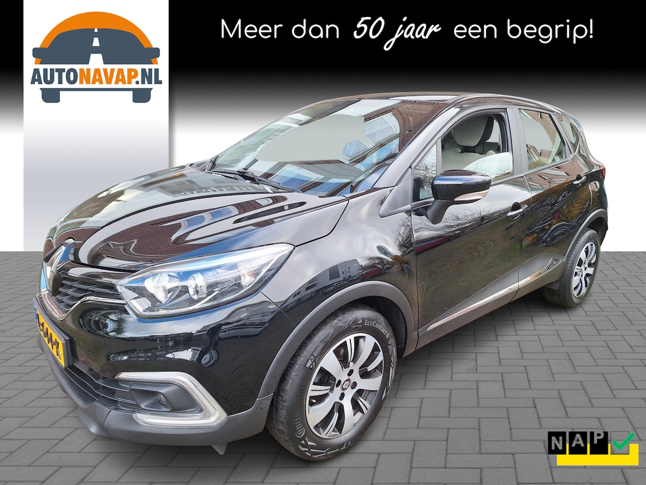Renault Captur - 0.9 TCe Zen /Navi/Dab/Cruise/Airco/Garantie - AutoWereld.nl