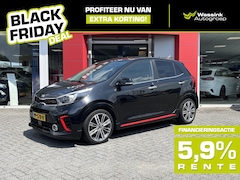 Kia Picanto - BLACK FRIDAY DEAL | 1.2 CVVT 84pk 5-zits GT-Line Full Options Stoel + stuurwielverwarming
