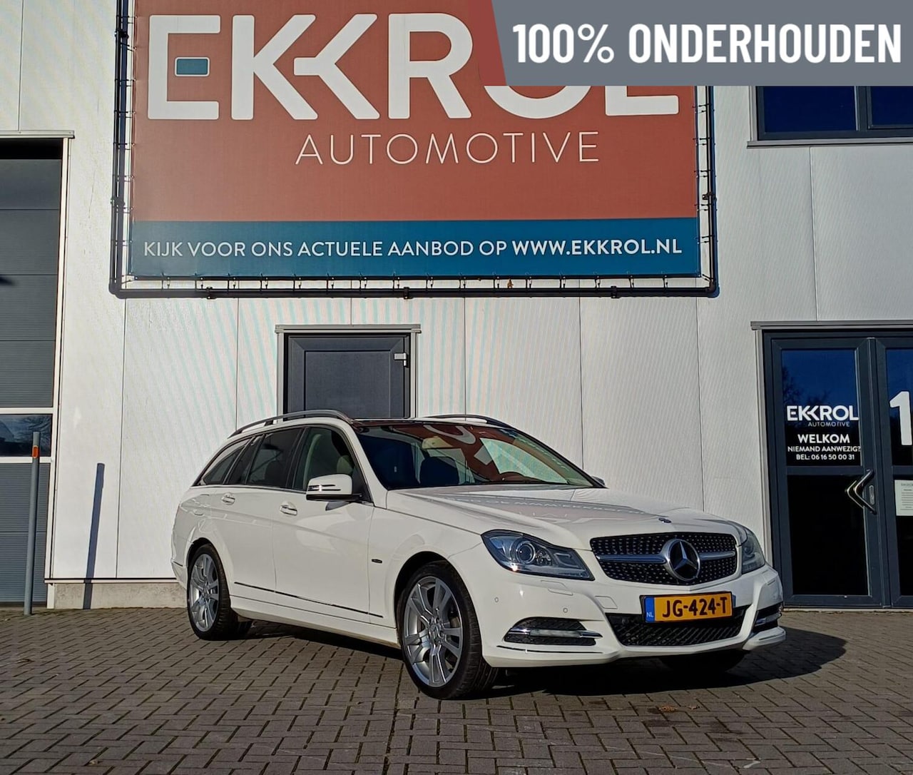 Mercedes-Benz C-klasse Estate - 180 Elegance Automaat (Pano/Clima) - AutoWereld.nl