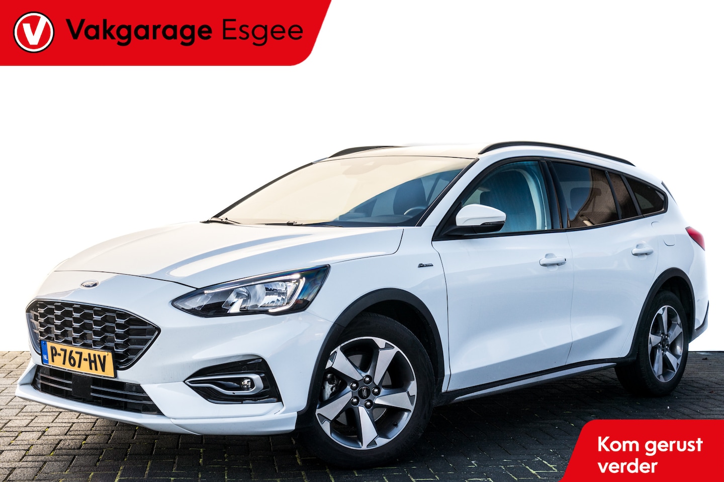 Ford Focus Wagon - 1.0 126 pk Titanium X Business | Automaat | Clima, | Cruis | Camera | | Hoge zit | Pdc |16 - AutoWereld.nl