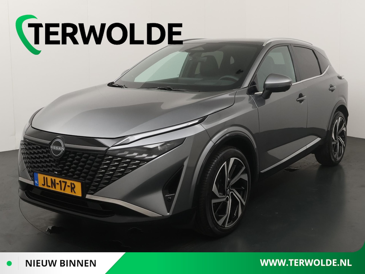 Nissan Qashqai - 1.3 MHEV Xtronic Tekna Plus | AUTOMAAT | Lederen Bekl. | Panoramadak | Head-Up | BOSE Audi - AutoWereld.nl