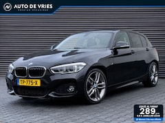 BMW 1-serie - 118i Automaat 136pk 5drs. M-Sport | Zwart leder | 18" Velgen | Full LED
