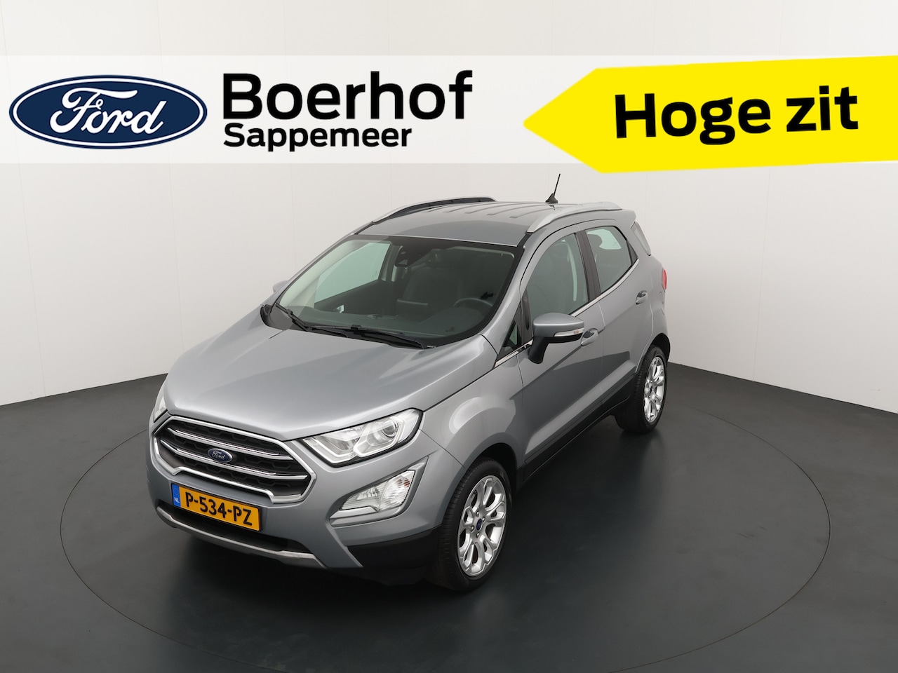 Ford EcoSport - 125PK EcoBoost Titanium | Half Leder | Clima | Hoge zit | Android auto / Apple Carplay  | - AutoWereld.nl