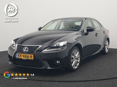 Lexus IS - 300h Luxury Line Hybrid Dealer O.H 91236 KM | Lederen Sporstoelen Memory Verwarmd & Ventil