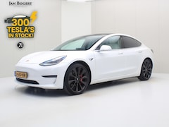 Tesla Model 3 - Performance AWD 486pk 75 kWh [ WIT LEDER+AUTOPILOT+530KM WLTP+PREMIUM AUDIO ]