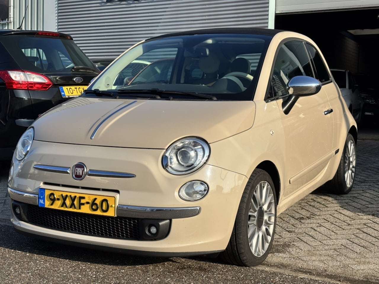 Fiat 500 C - TwinAir T Cult Cabrio Cappuccino - AutoWereld.nl
