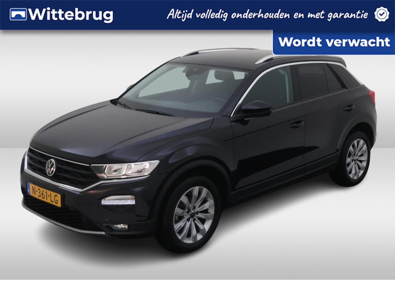 Volkswagen T-Roc - 1.0 TSI Style / CAMERA/ PARK. SENSOREN/ APP CONNECT/ ADAPT. CRUISE/ GETINT GLAS/ NAVI/ AIR - AutoWereld.nl