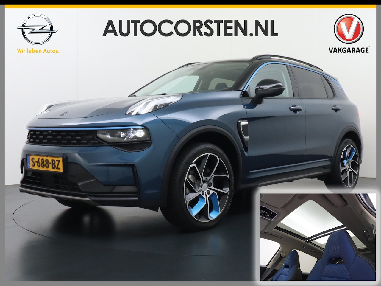 Lynk & Co 01 - PHEV AUT-7 261pk Pano-Schuifdak Lmv 20" 360°Camera Apple Carplay Android Auto Adap.Cruise - AutoWereld.nl