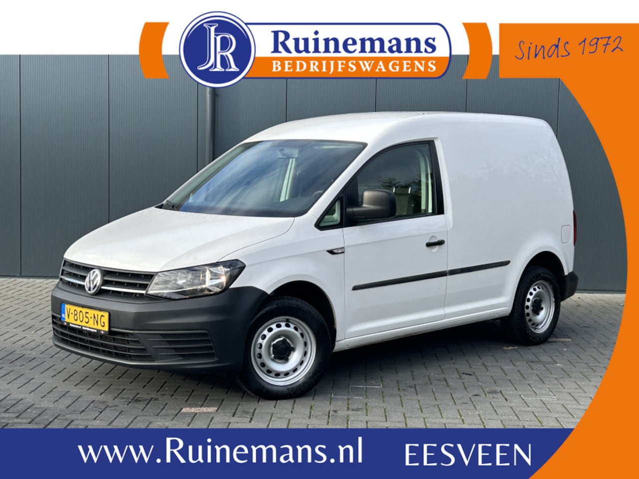 Volkswagen Caddy - 2.0 TDI / L1H1 / 81.320 KM !! / 1e EIGENAAR / AIRCO / BLUETOOTH - AutoWereld.nl