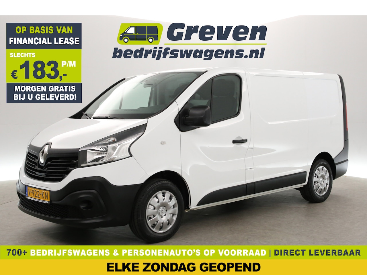 Renault Trafic - 1.6 dCi T27 L1H1 | Airco | Cruise | Trekh. | Parkeersens. | Elektrpakket - AutoWereld.nl