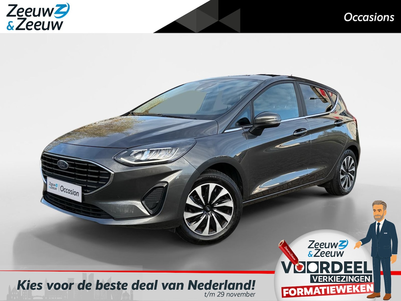 Ford Fiesta - 1.0 EcoBoost Titanium 1.0 EcoBoost Titanium - AutoWereld.nl
